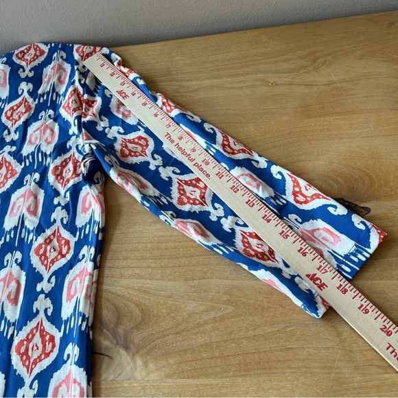 J MCLAUGHLIN TUNIC TOP L CATALINA CLOTH SPLIT NECK BOHEMIAN CASUAL CHIC TRAVEL - Picture 11 of 12